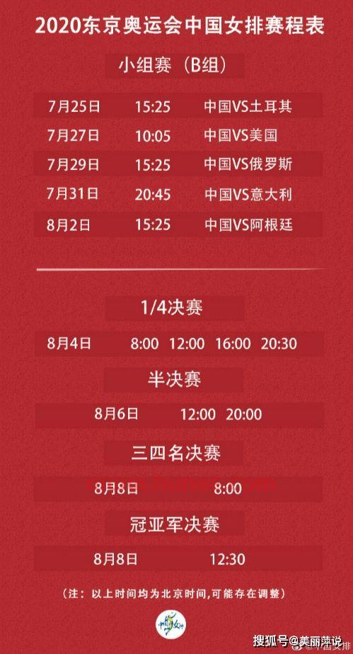 8月7日中国队赛程表（8月7日中国队赛程表）