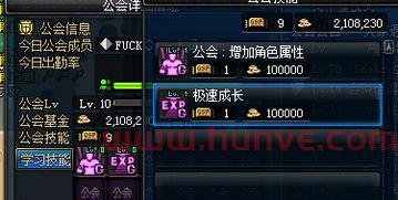 dnf公会技能（dnf公会技能点怎么来的）